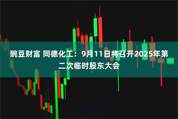 豌豆财富 同德化工：9月11日将召开2025年第二次临时股东大会